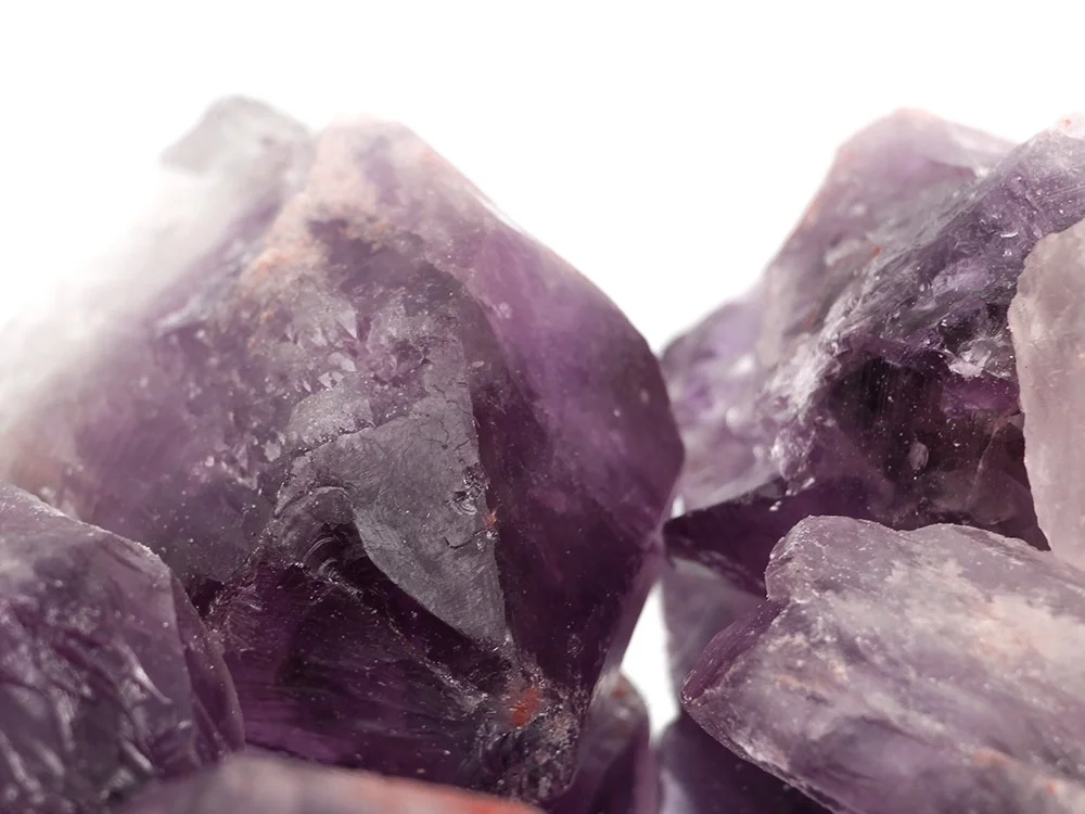 Amethyst transparent Rohsteine - 1 kg