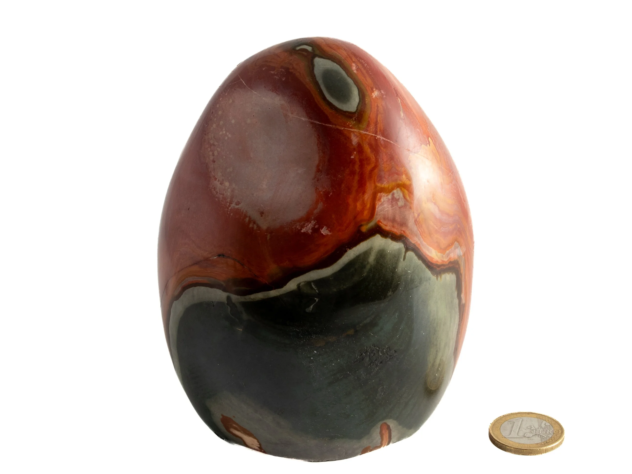 polychromer Jaspis - Freiform