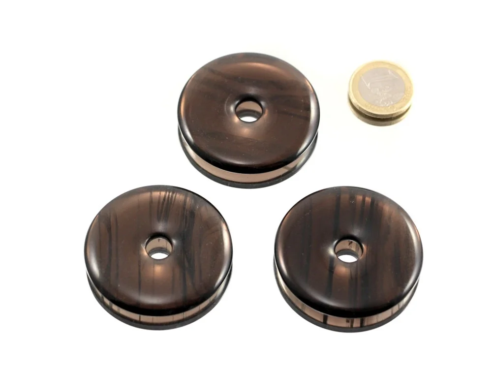 Lamellenobsidian Donut 50 mm