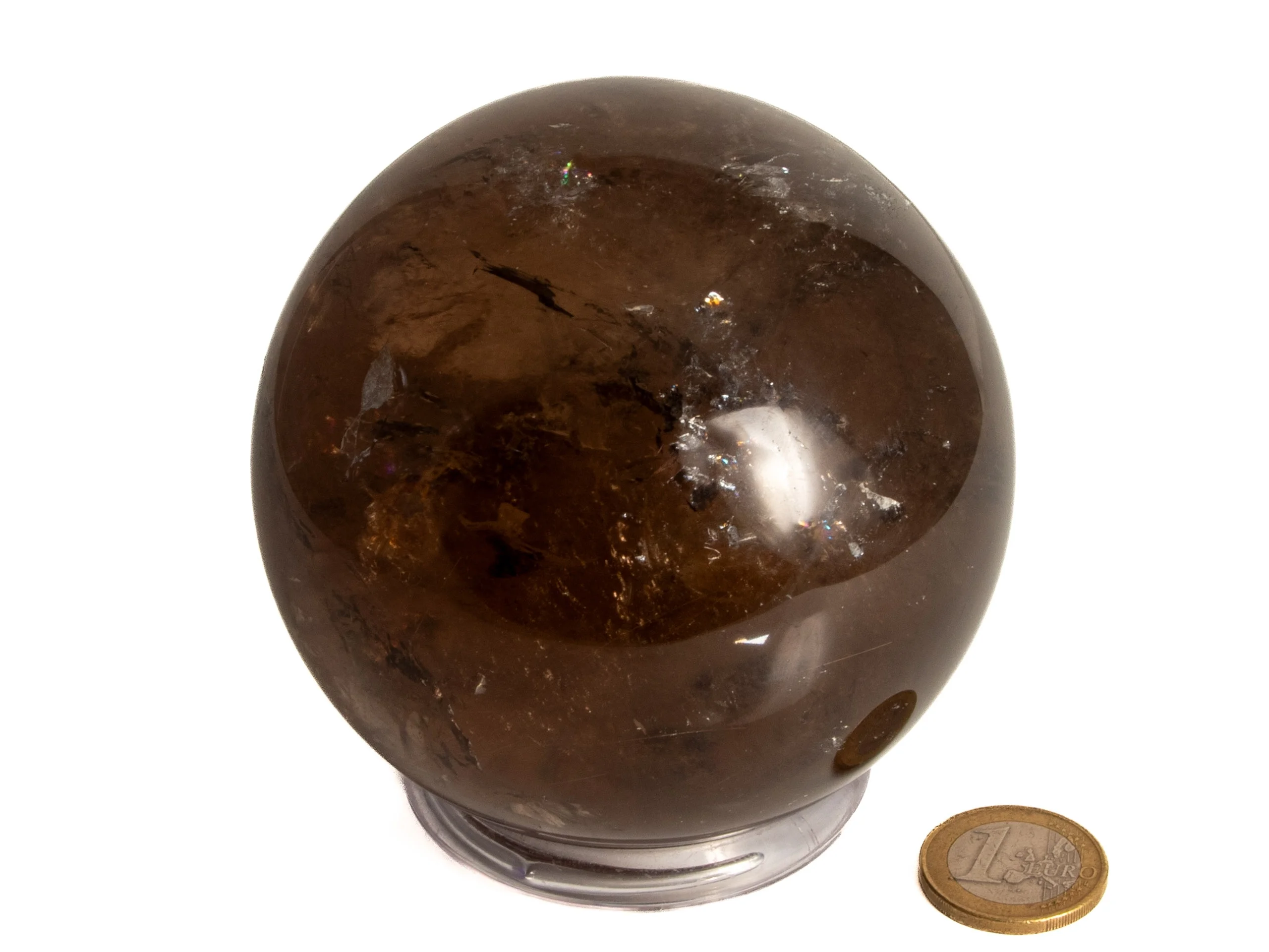 Rauchquarzkugel - 9 cm