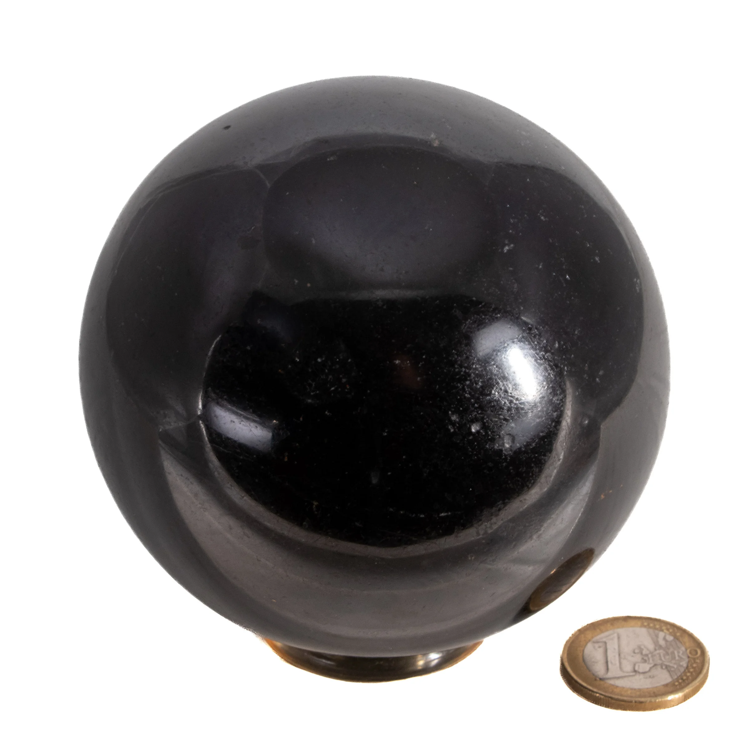 große Turmalin (Schörl) Kugel -  8,8 cm!