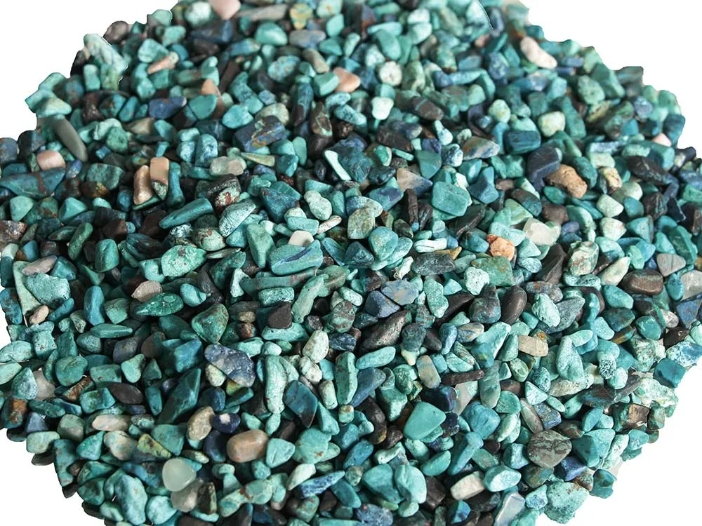 Chrysocoll micro Trommelsteine 0,5 kg