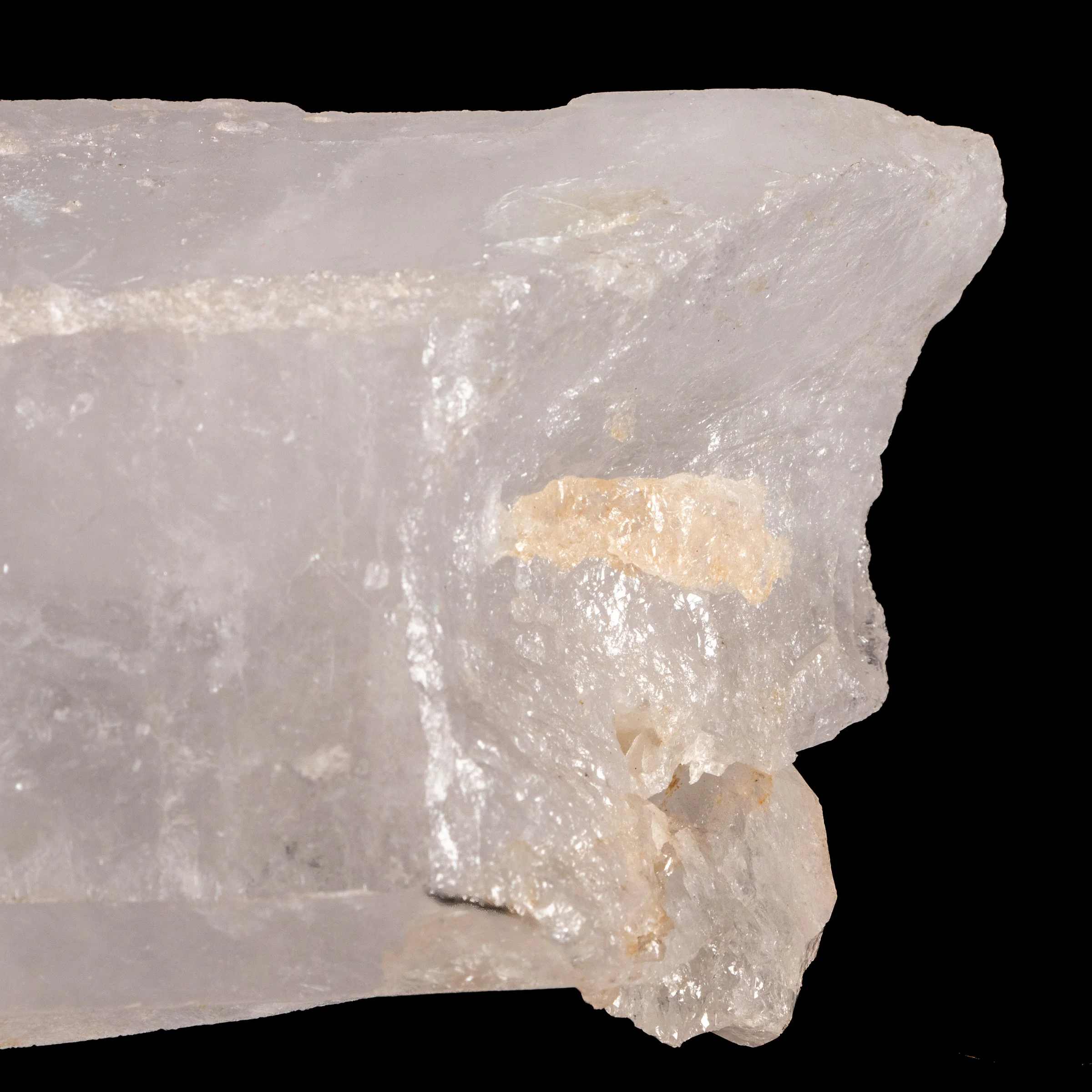 Rock crystal hand specimen