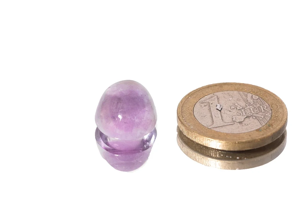 violetter Fluorit - Cabochon