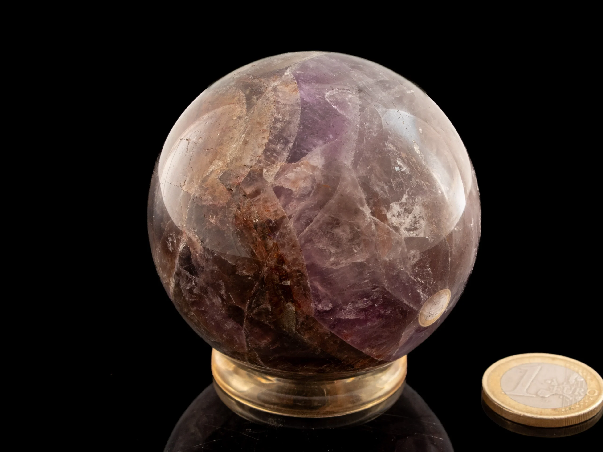 Amethyst Kugel 'Super 7'