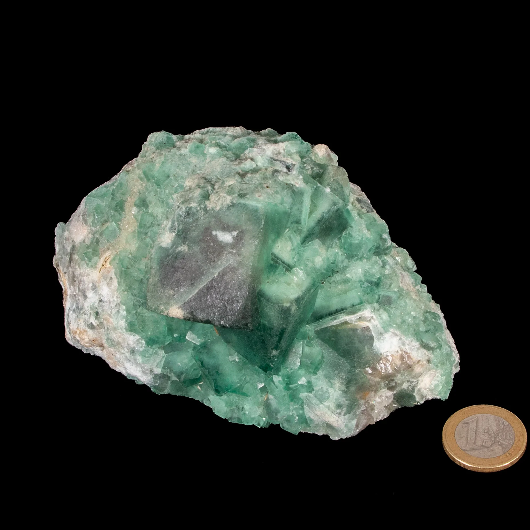 Fluorit Kristallstufe - Madagaskar