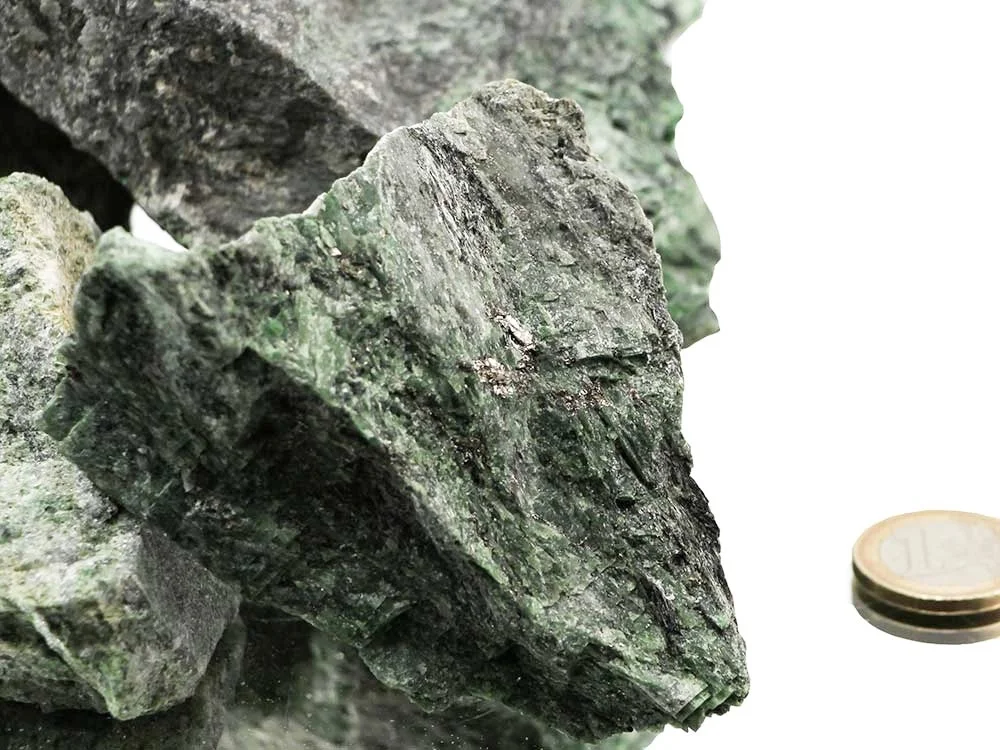 Diopsid Rohsteine - 1 kg