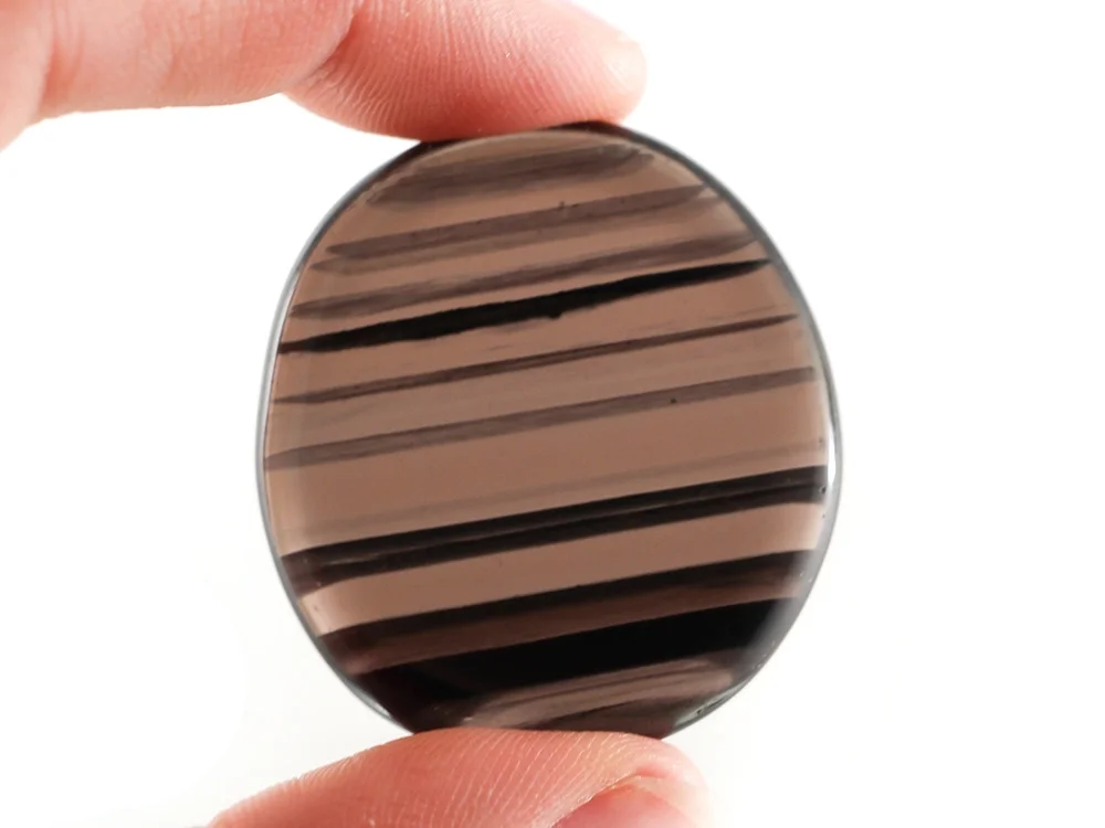 Lamellenobsidian Taschenstein - 1 Stück