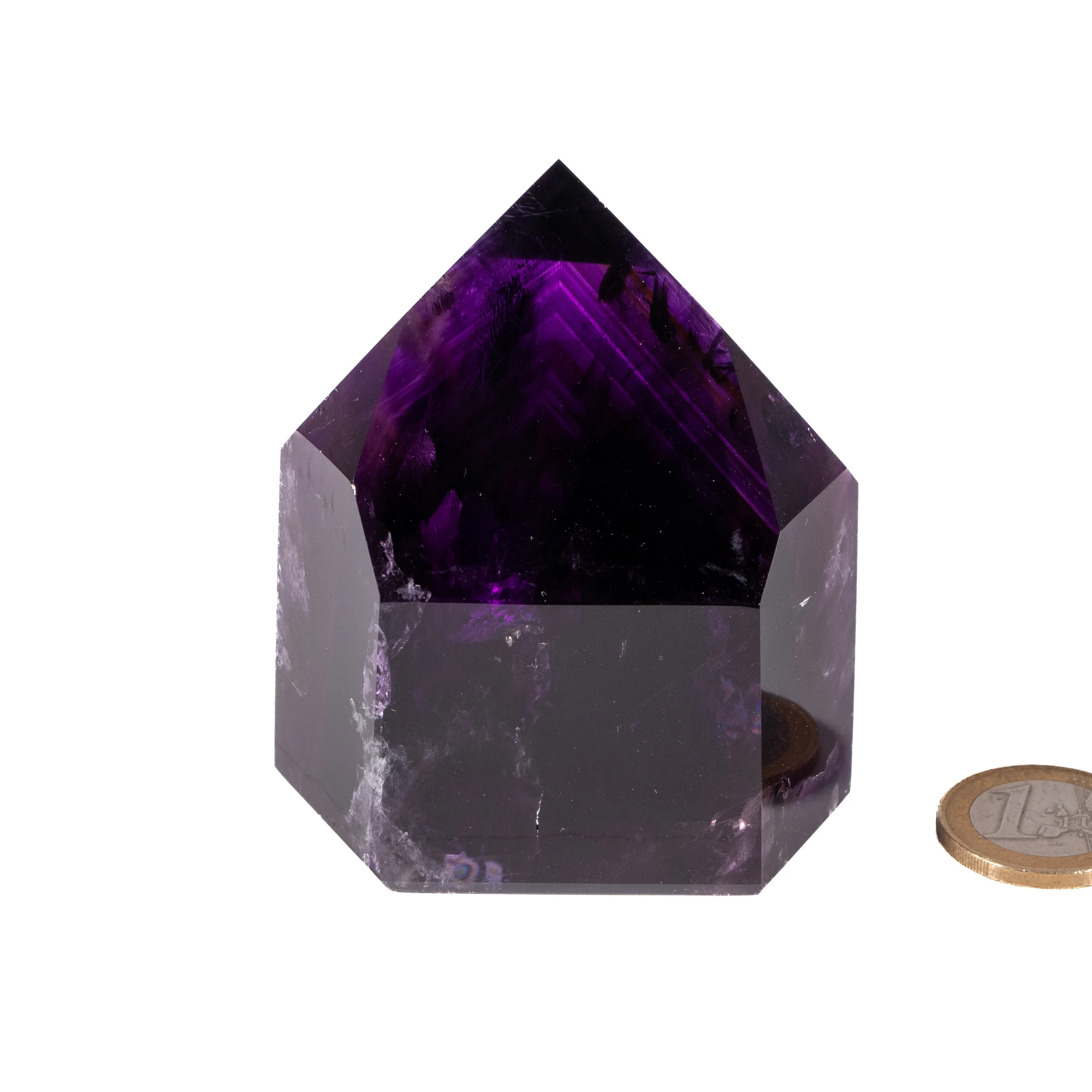Amethyst Kristallspitze poliert AAA