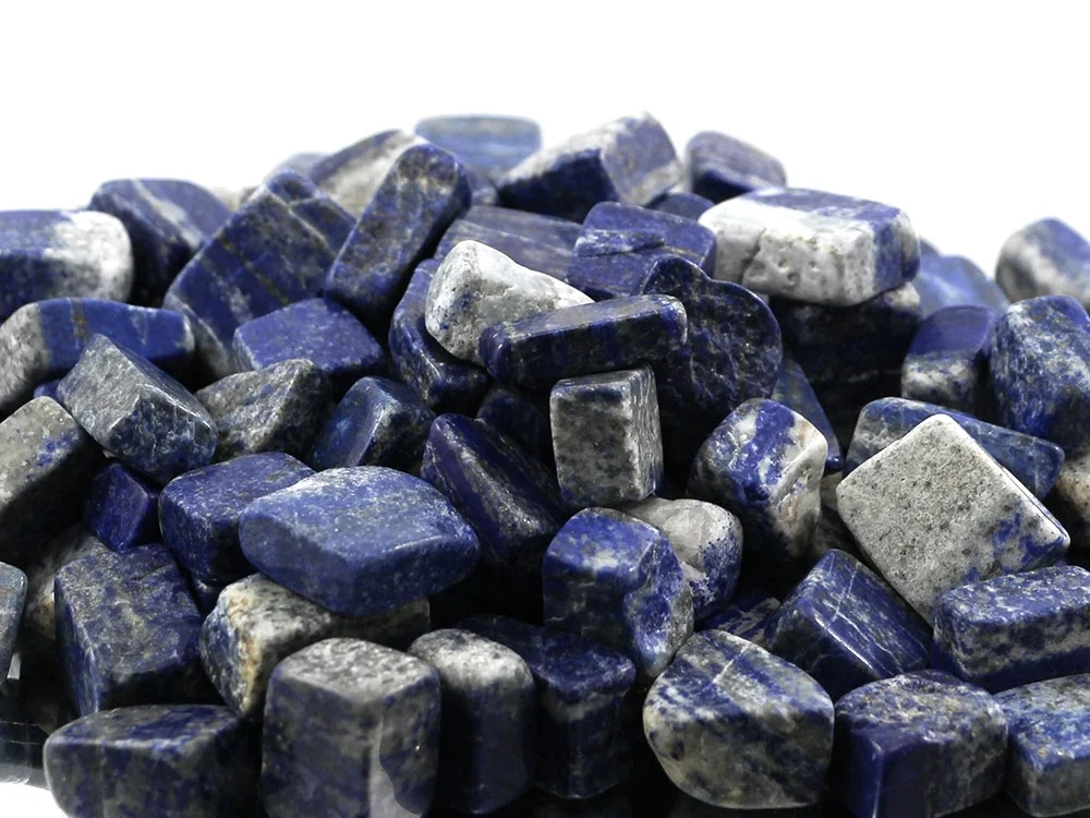 Lapis Lazuli medium B-Qualität Trommelsteine 0,5 kg