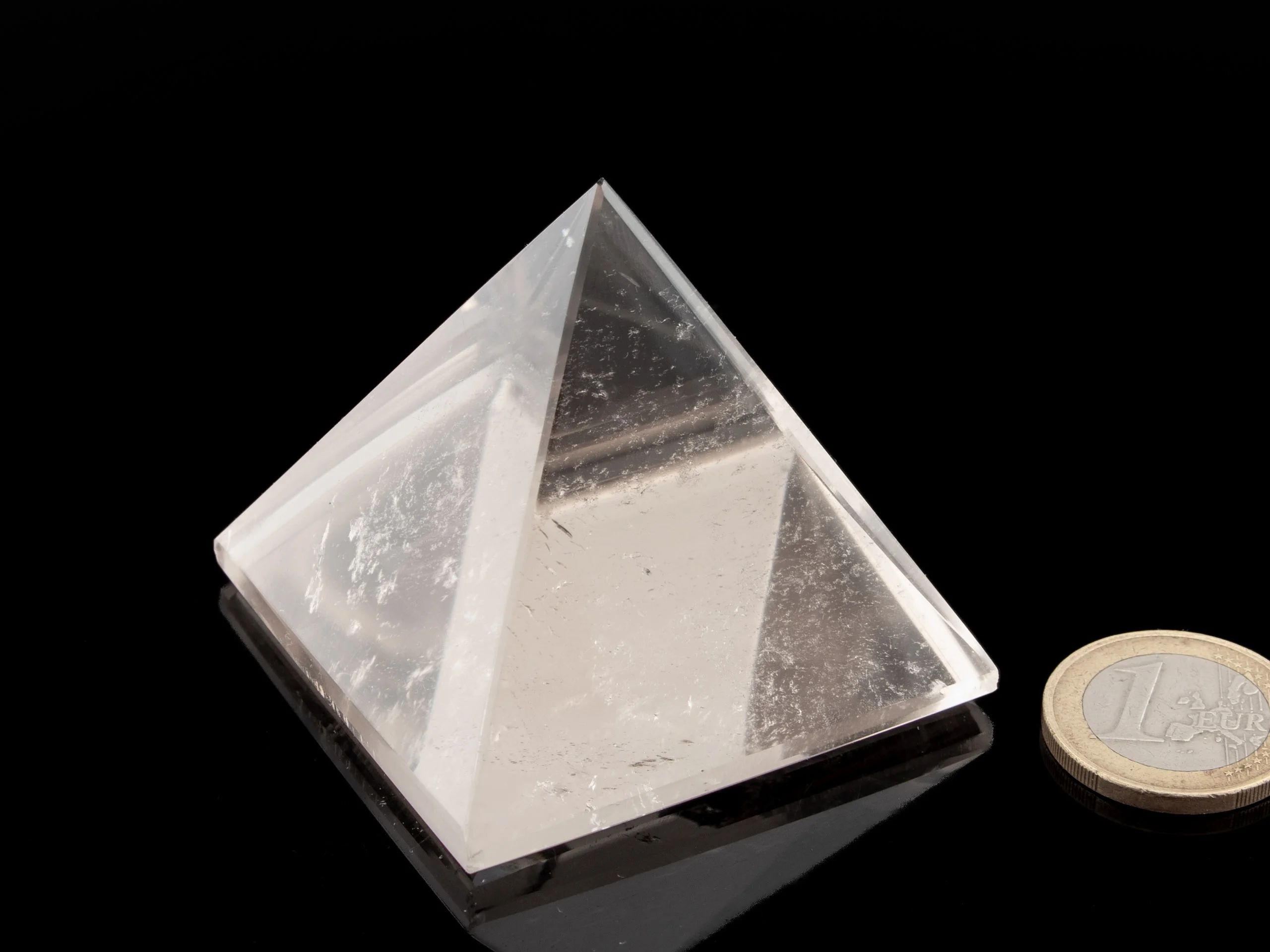 Bergkristall Pyramide
