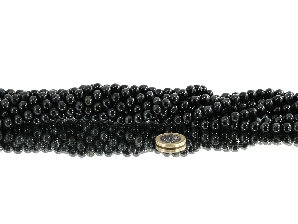 Hawk's eye 8 mm bead strand**