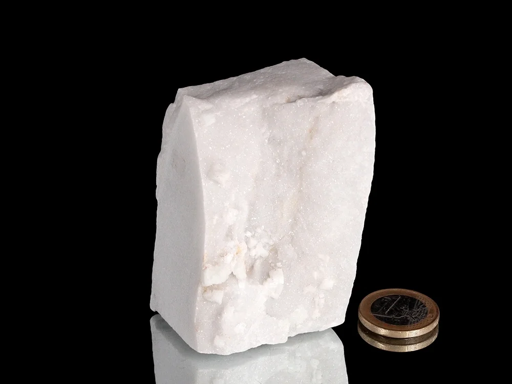 Bergkristall & Gips aus Carrara