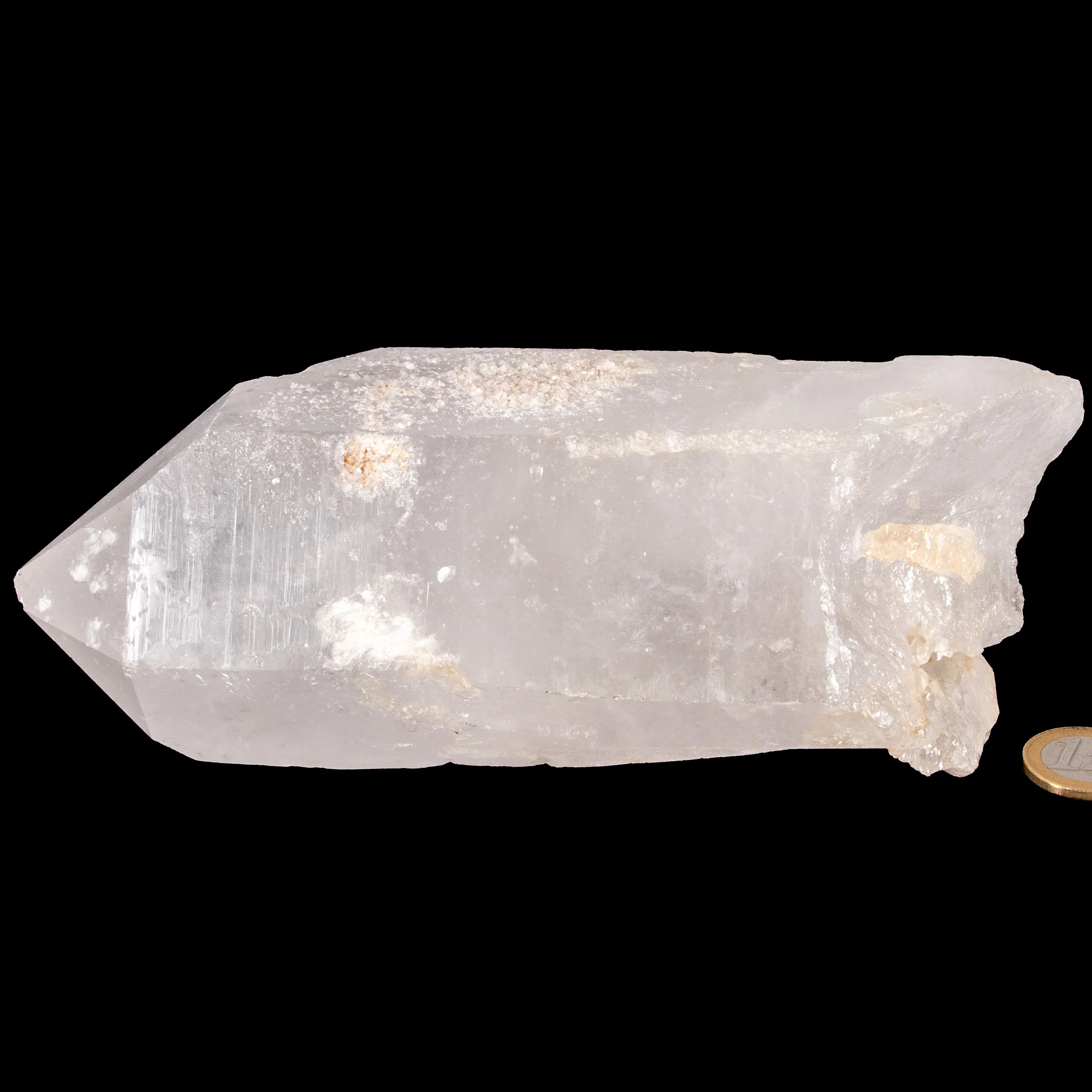 Rock crystal hand specimen