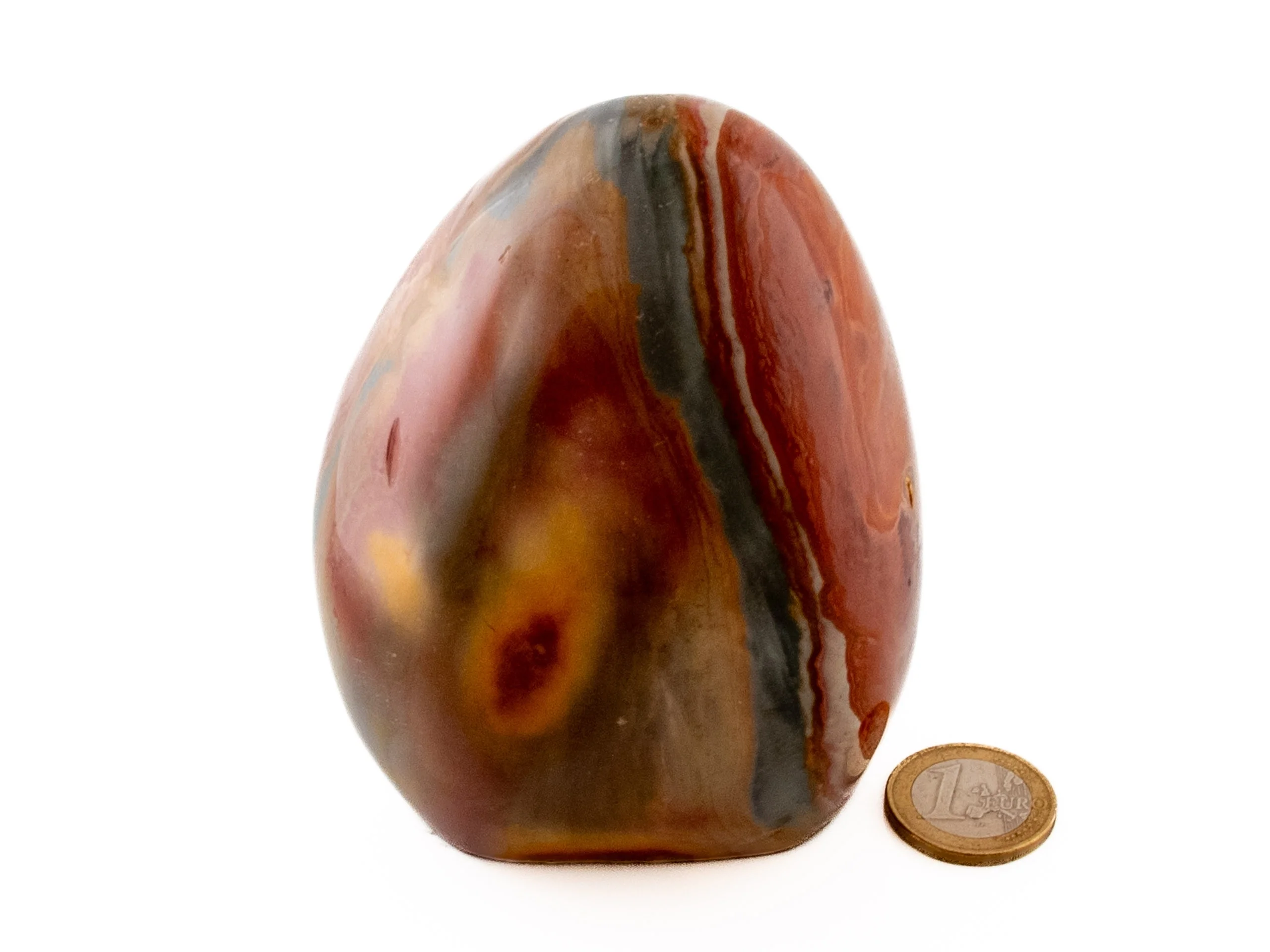 polychromer Jaspis - Freiform