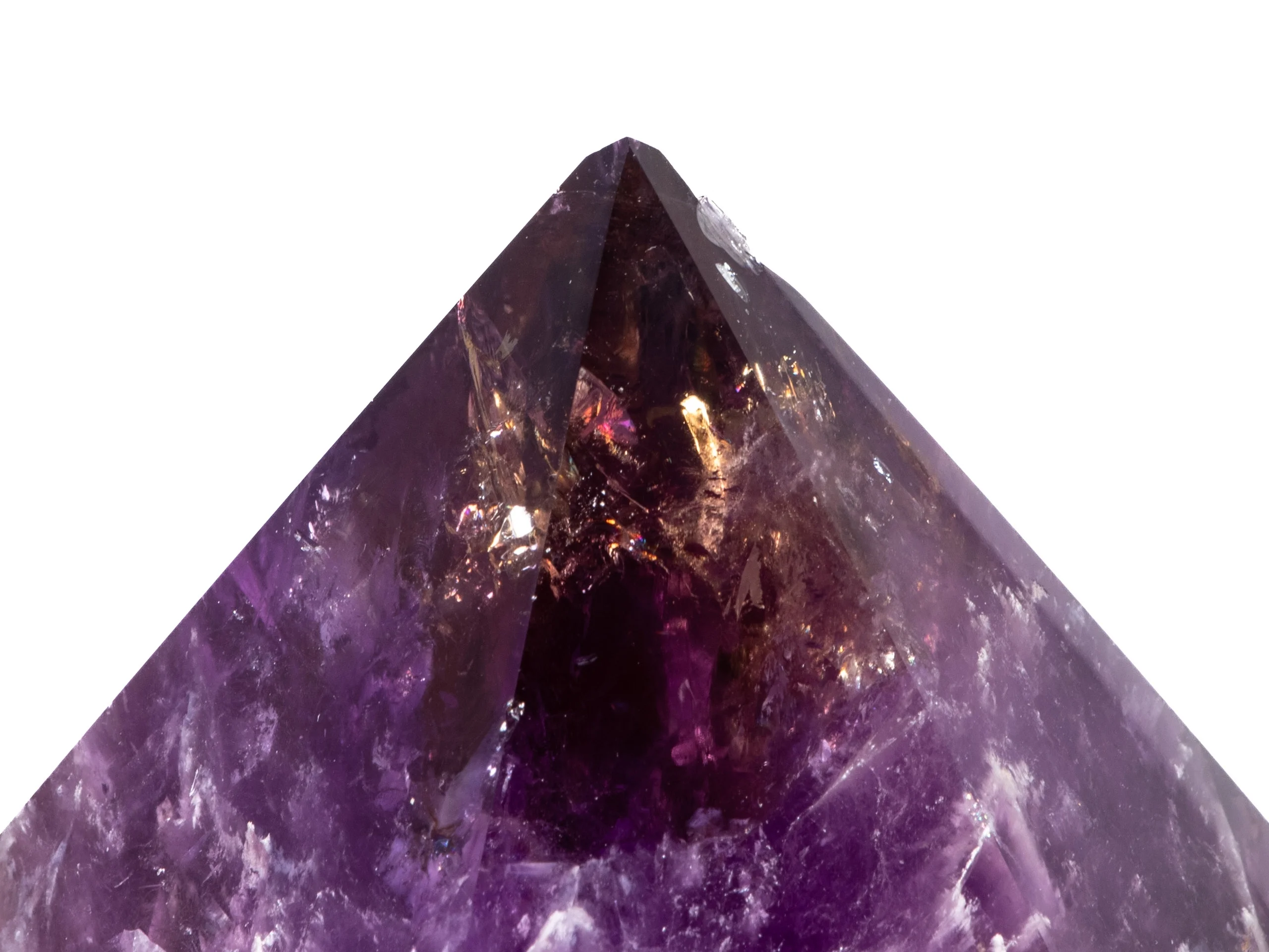 Amethyst / Ametrin - großer Einzelkristall
