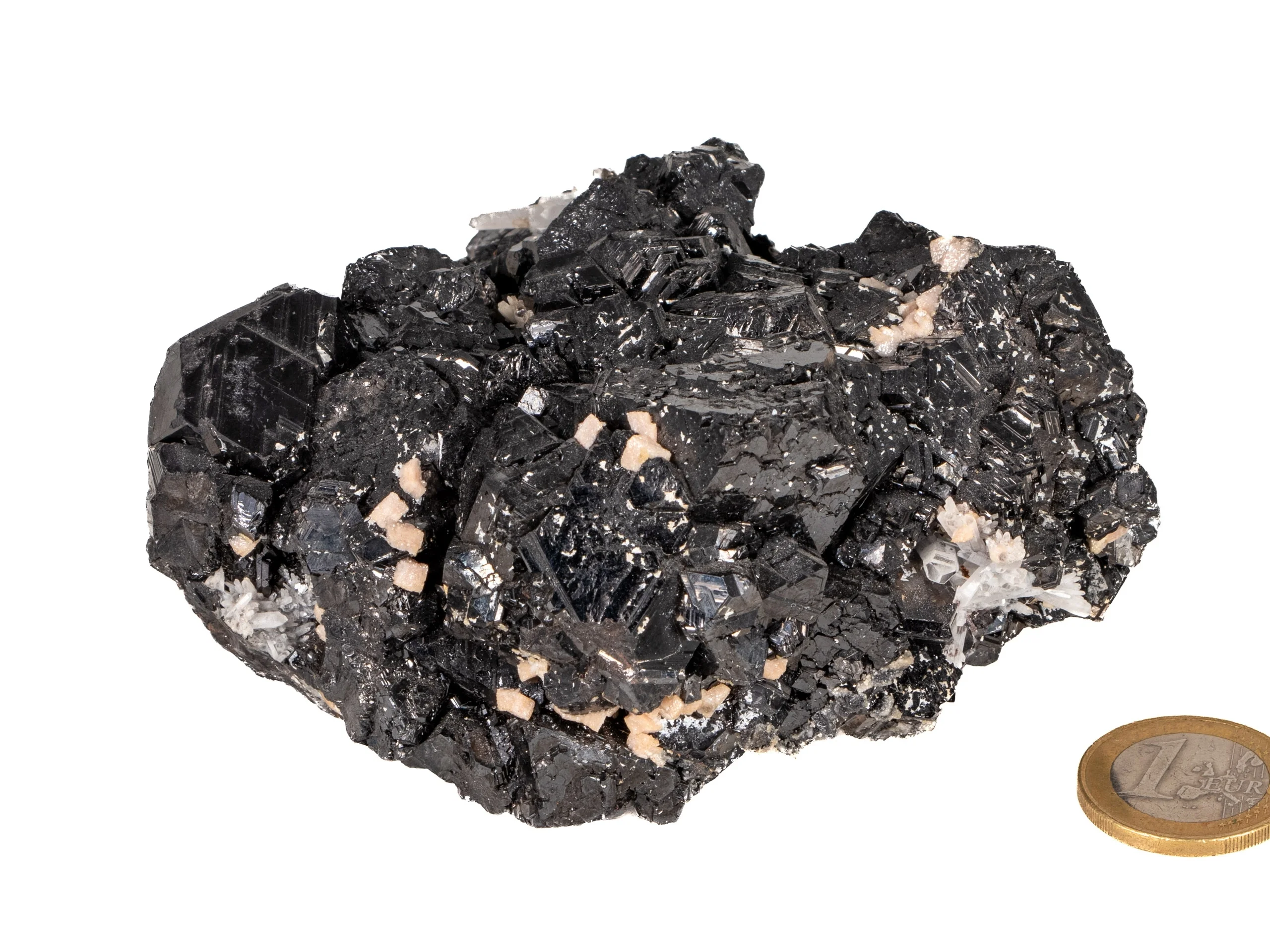 Zinkblende (Marmatit) mit Quartz