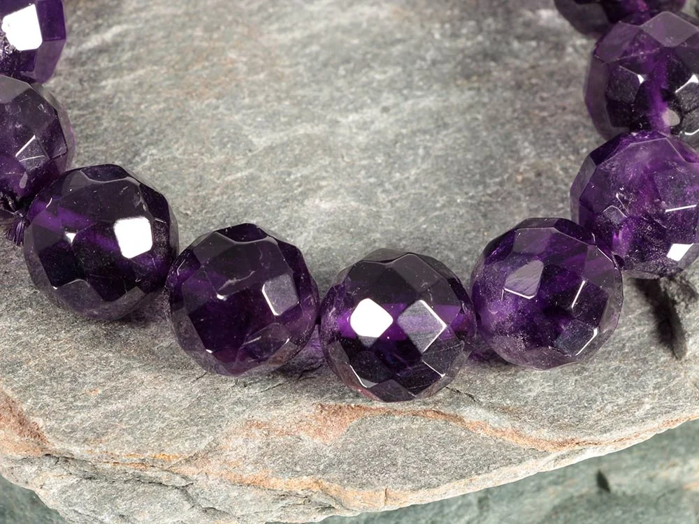 Amethyst Armband facettiert