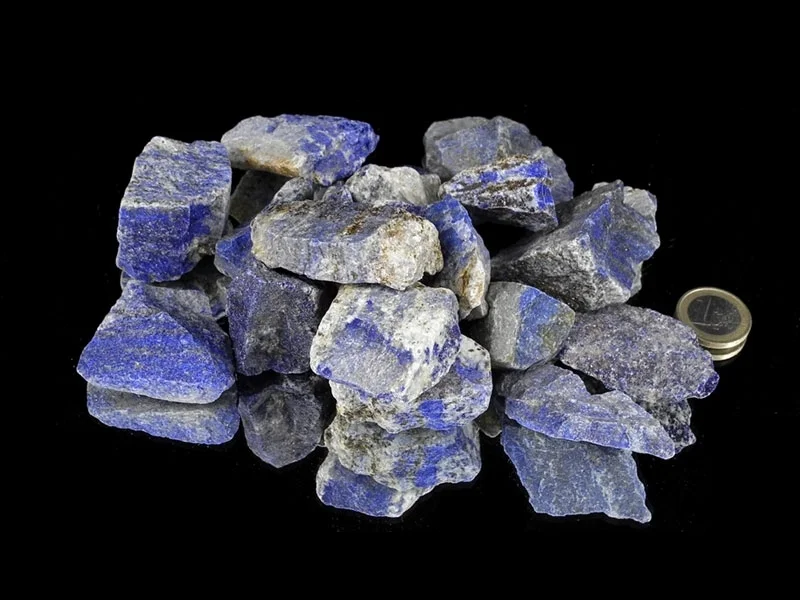 Small lapis lazuli rough stones (2-4 cm), 1 kg**