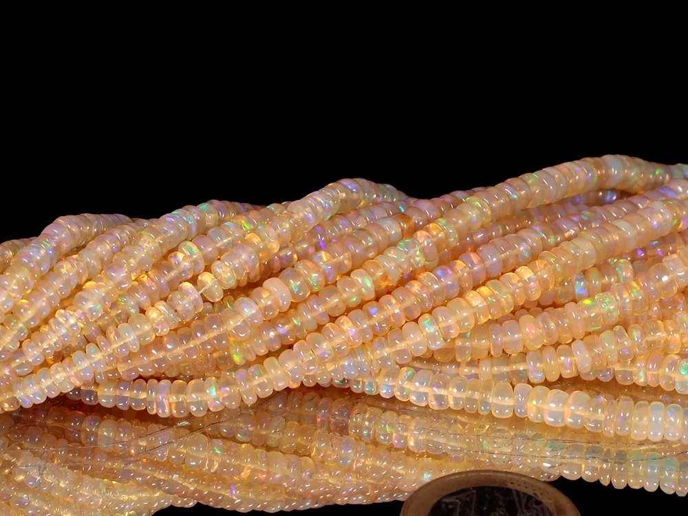 Opal - Rondellen Kettenstrang