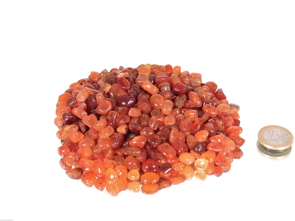 Karneol mini Trommelsteine (Carneol) 0,5 kg