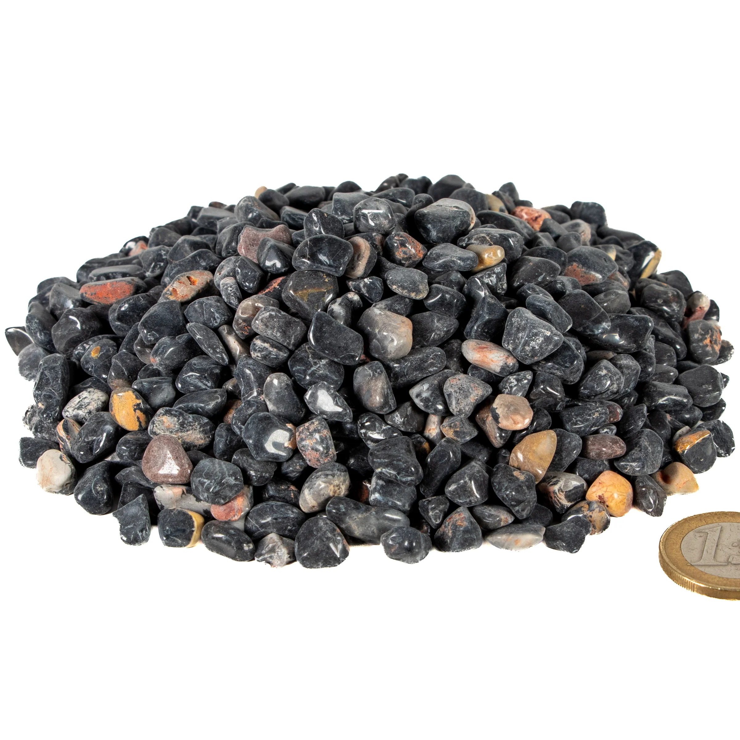 Onyx mini B-Qual Trommelsteine mix - 1 kg