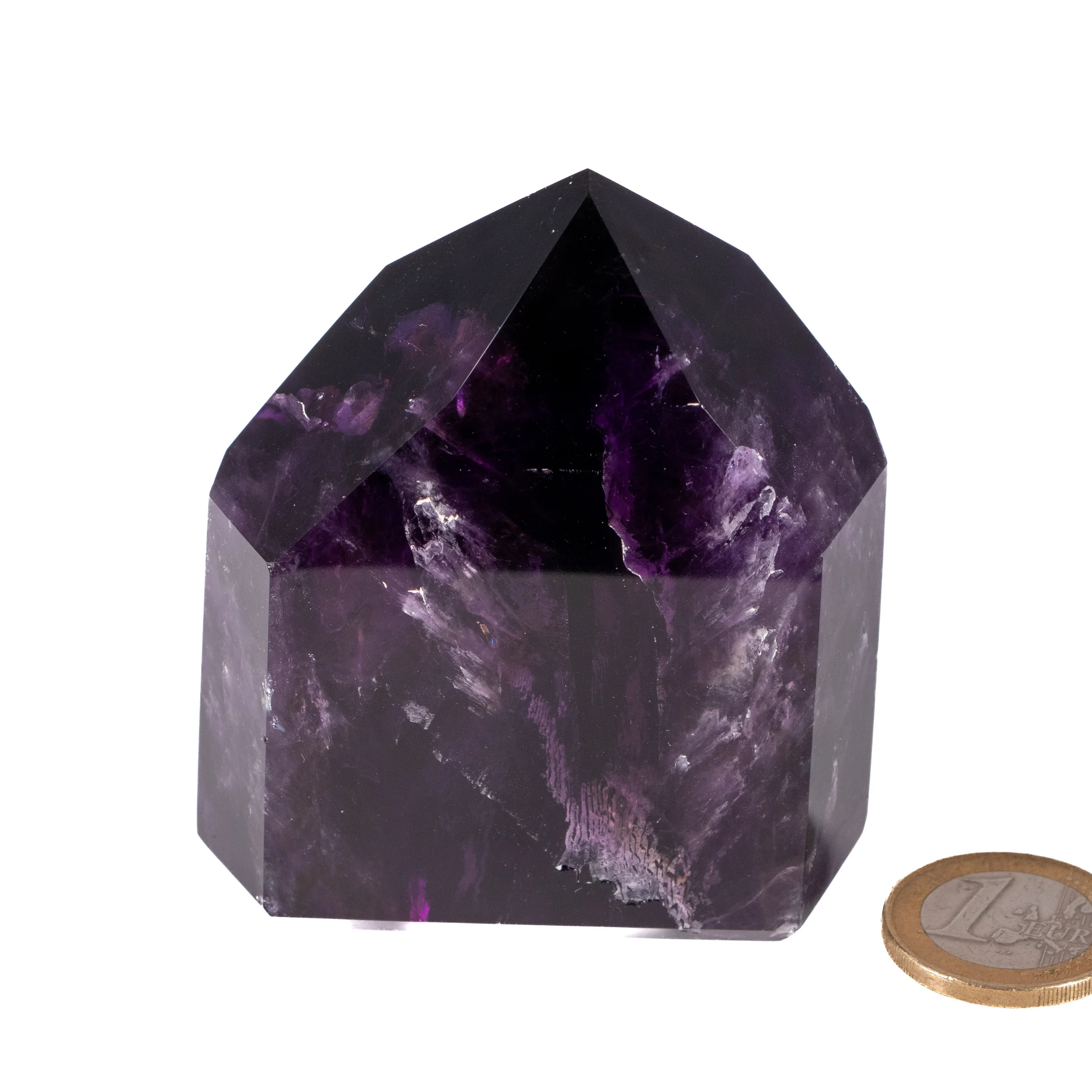 Amethyst Kristallspitze poliert AAA
