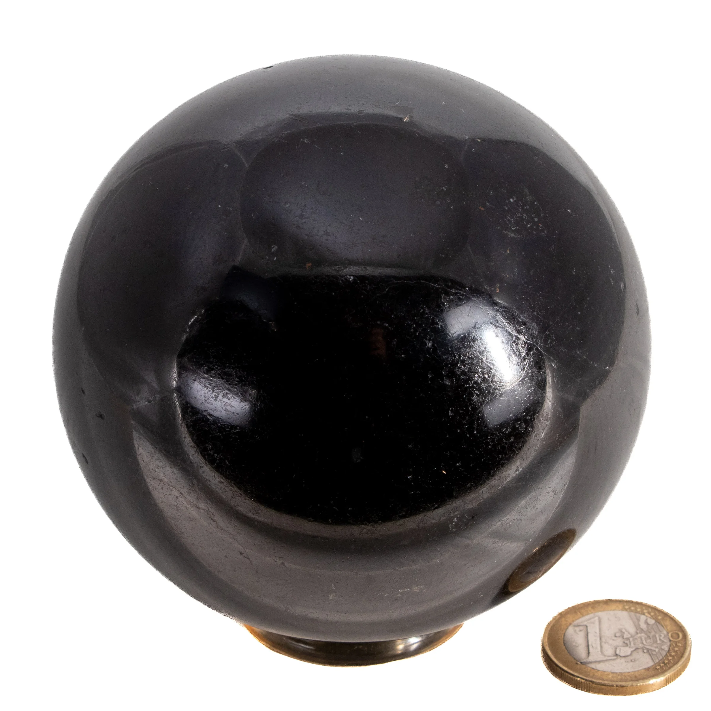 große Turmalin (Schörl) Kugel -  8,8 cm!