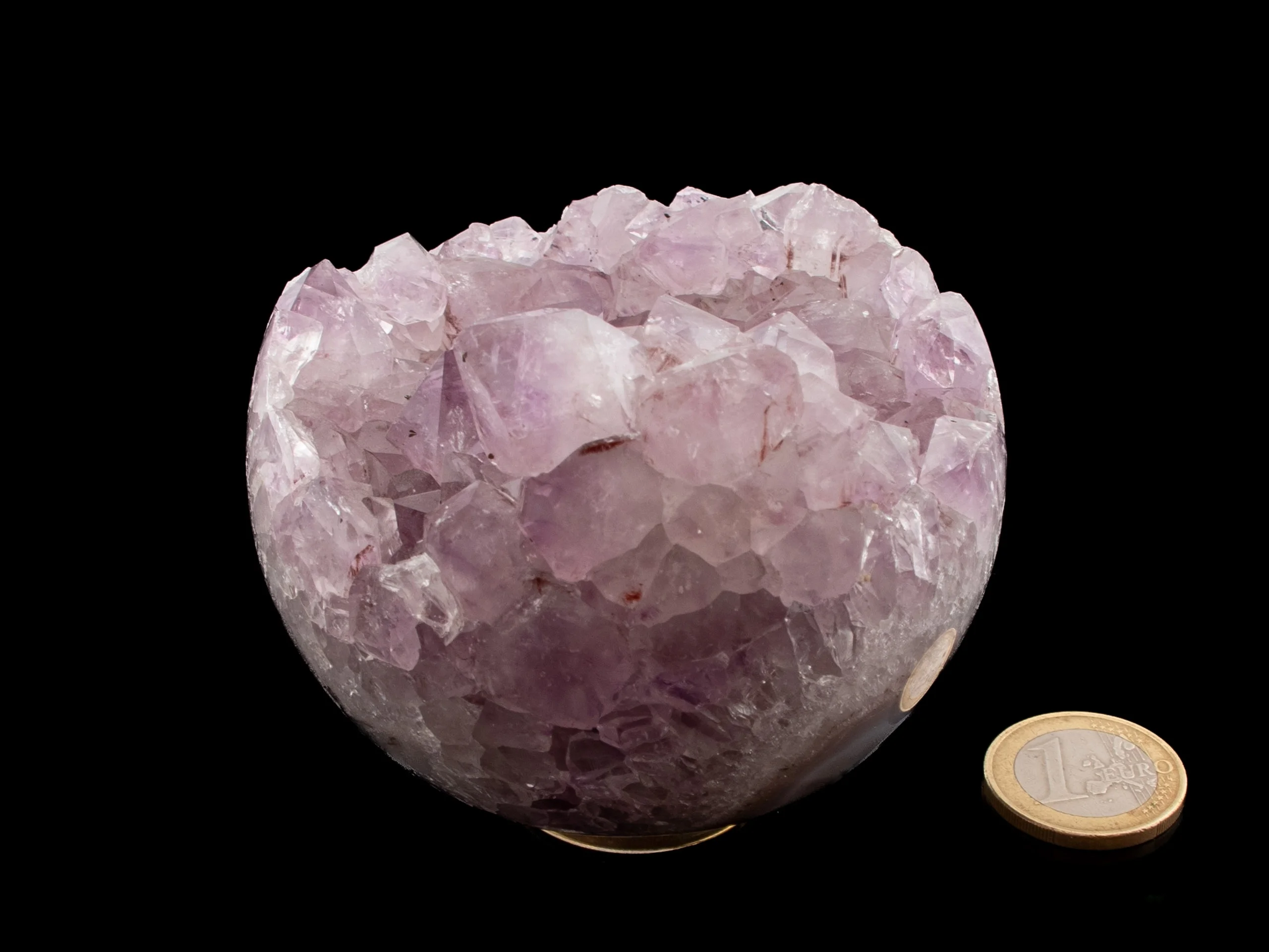 Amethyst Kristallspitzen Kugel