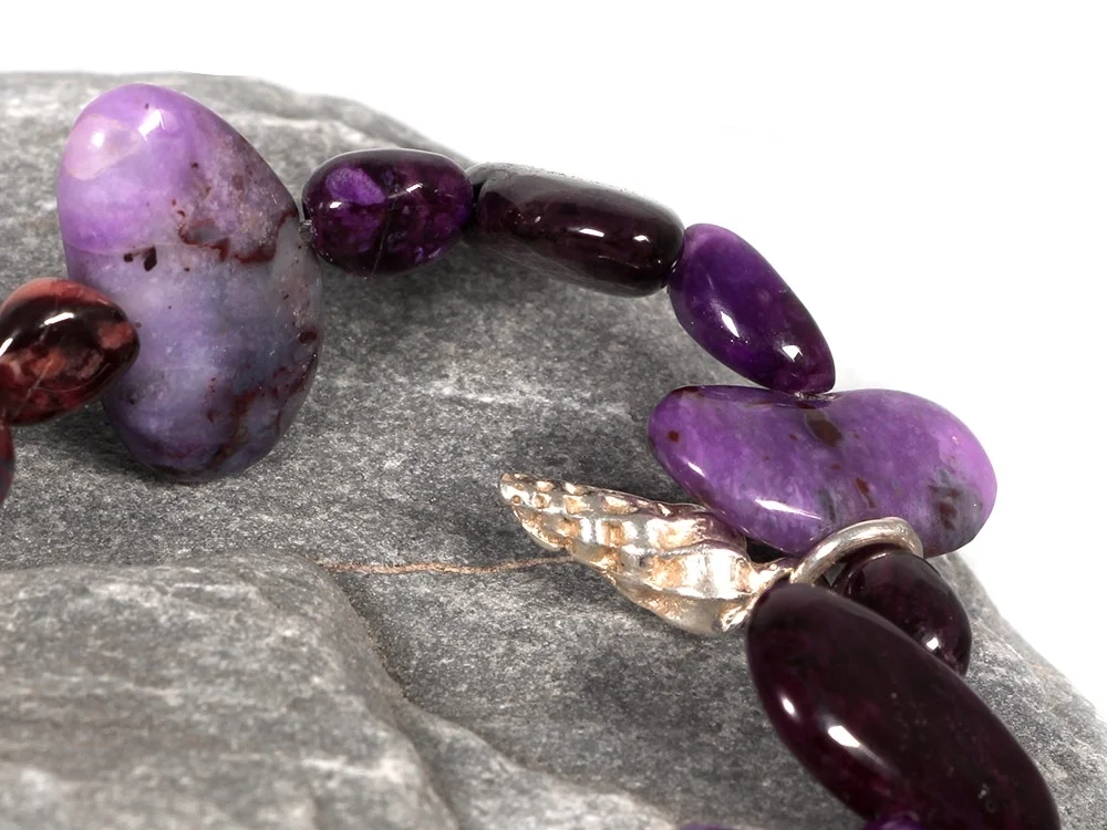 Sugilite necklace