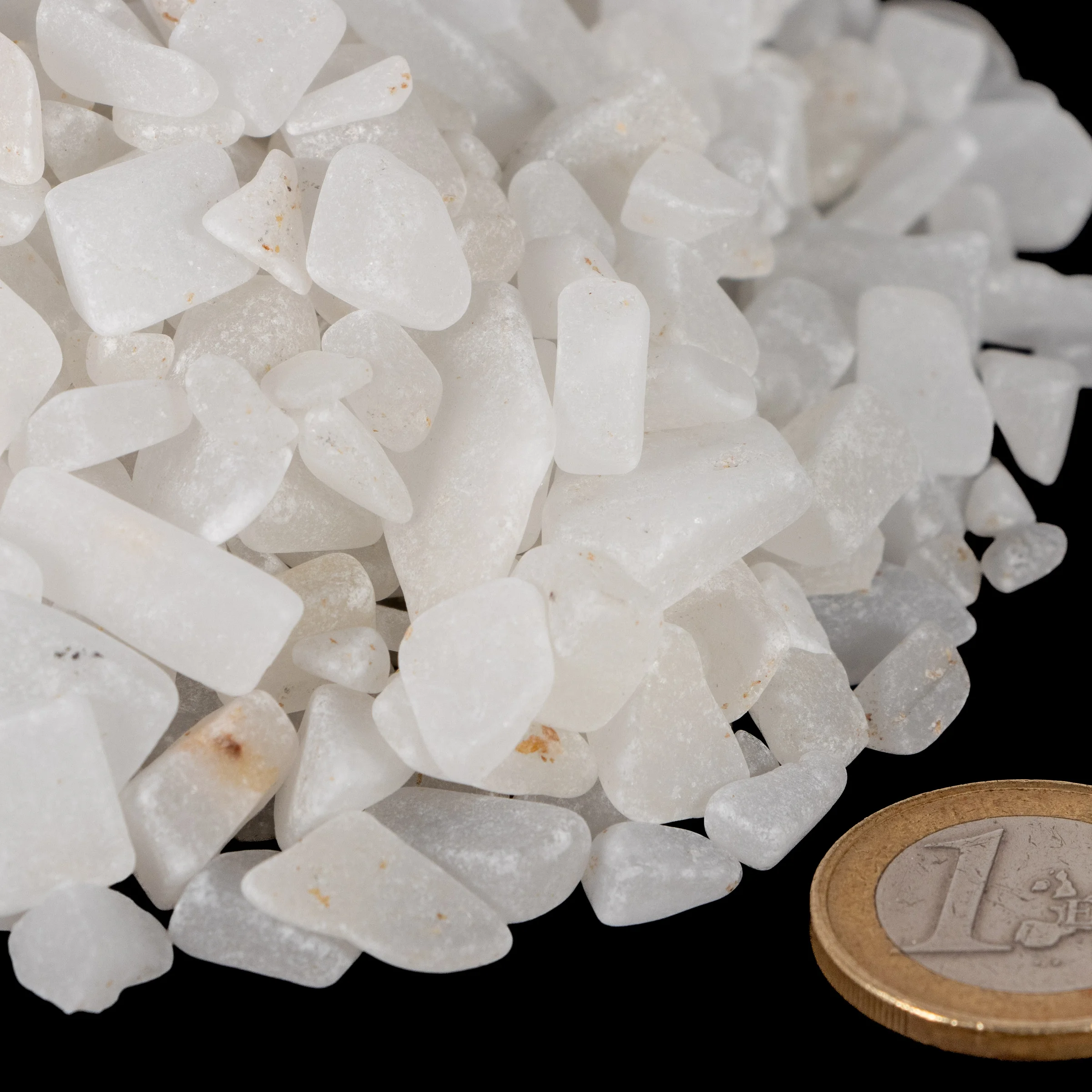 Baryte mini/micro B-grade tumbled stones, 1 kg