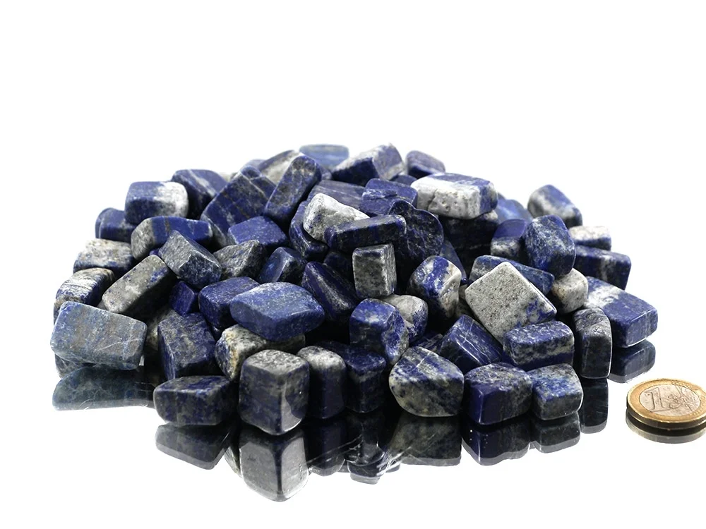 Lapis Lazuli medium B-Qualität Trommelsteine 0,5 kg