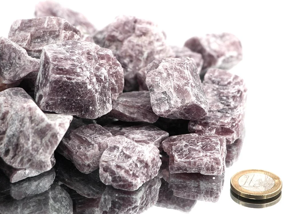 Anhydrite rough stones (small), 1 kg**
