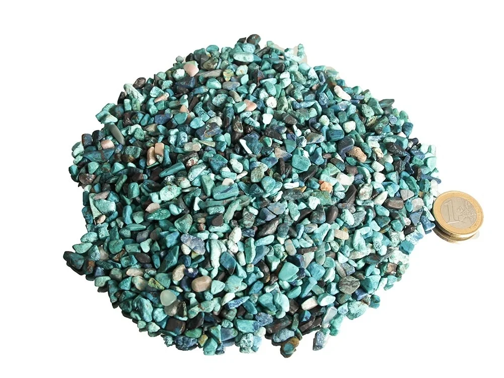 Chrysocoll micro Trommelsteine 0,5 kg