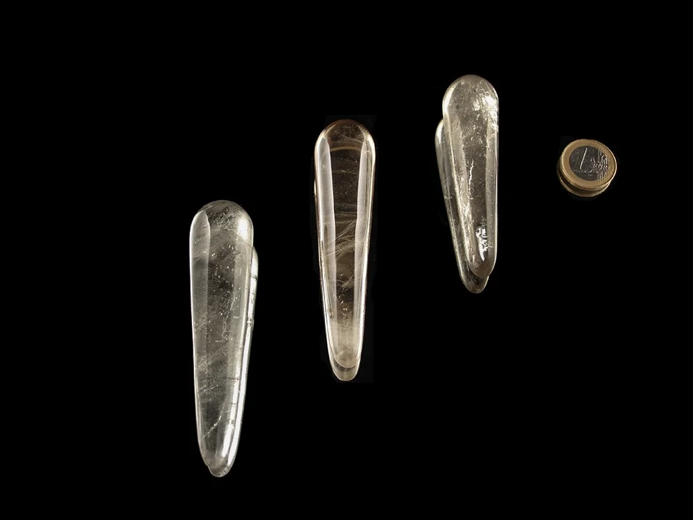 Smoky quartz massage crystal – massage wand**