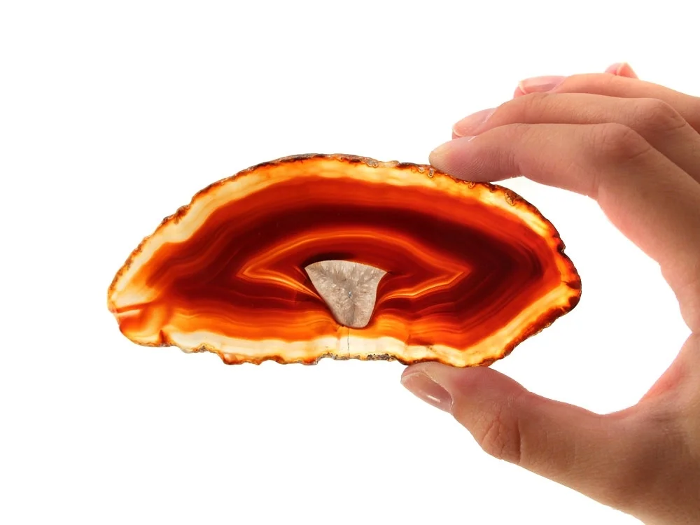 Achatscheiben rot 0,5 kg