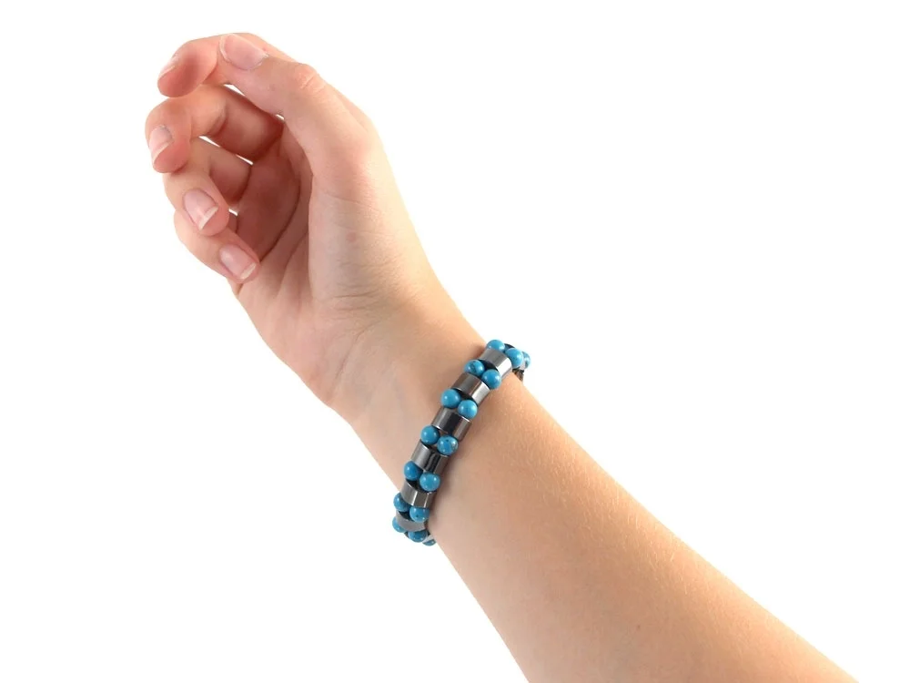Hämatit - Türkis (rec.) Armband