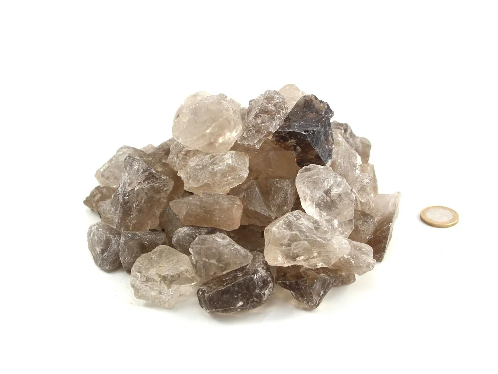 Rauchquarz kleine Rohsteine (2-4 cm) - 1 kg