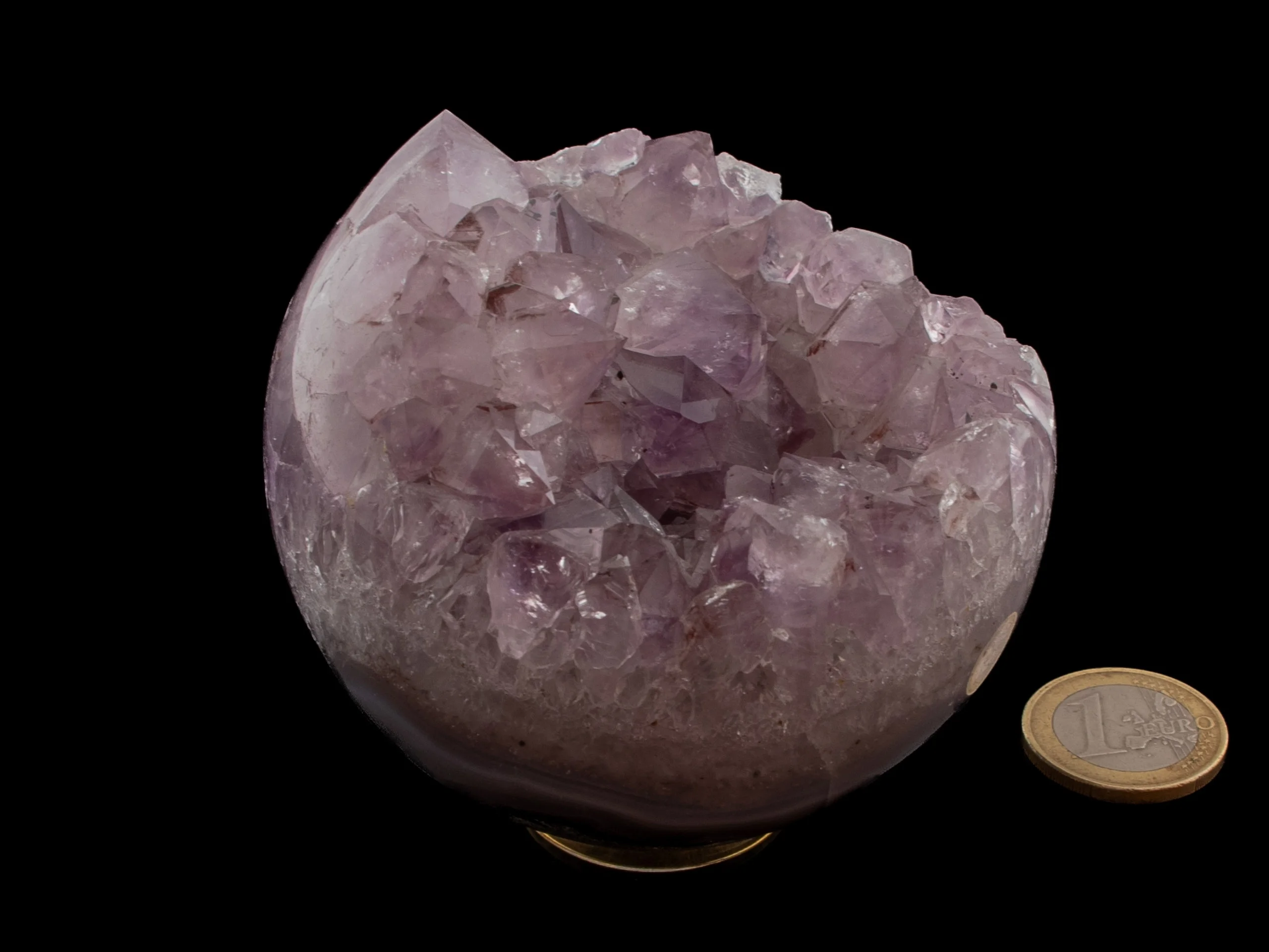 Amethyst Kristallspitzen Kugel