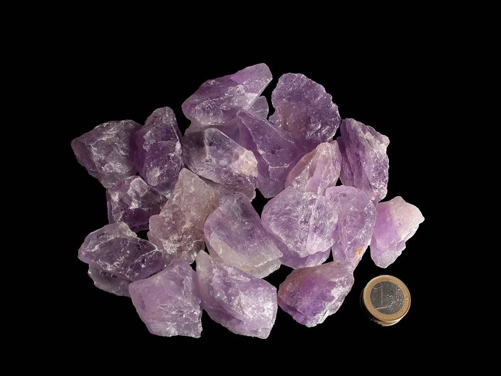 Amethyst kleine Rohsteine (2-4 cm) - 1 kg