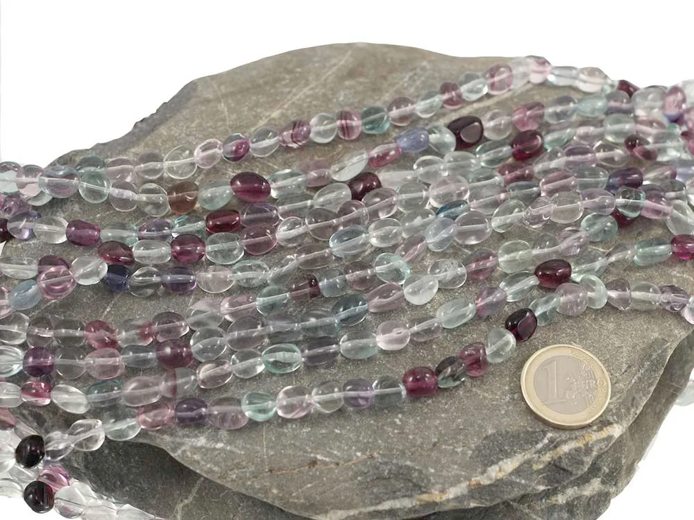 Fluorite nugget strand**