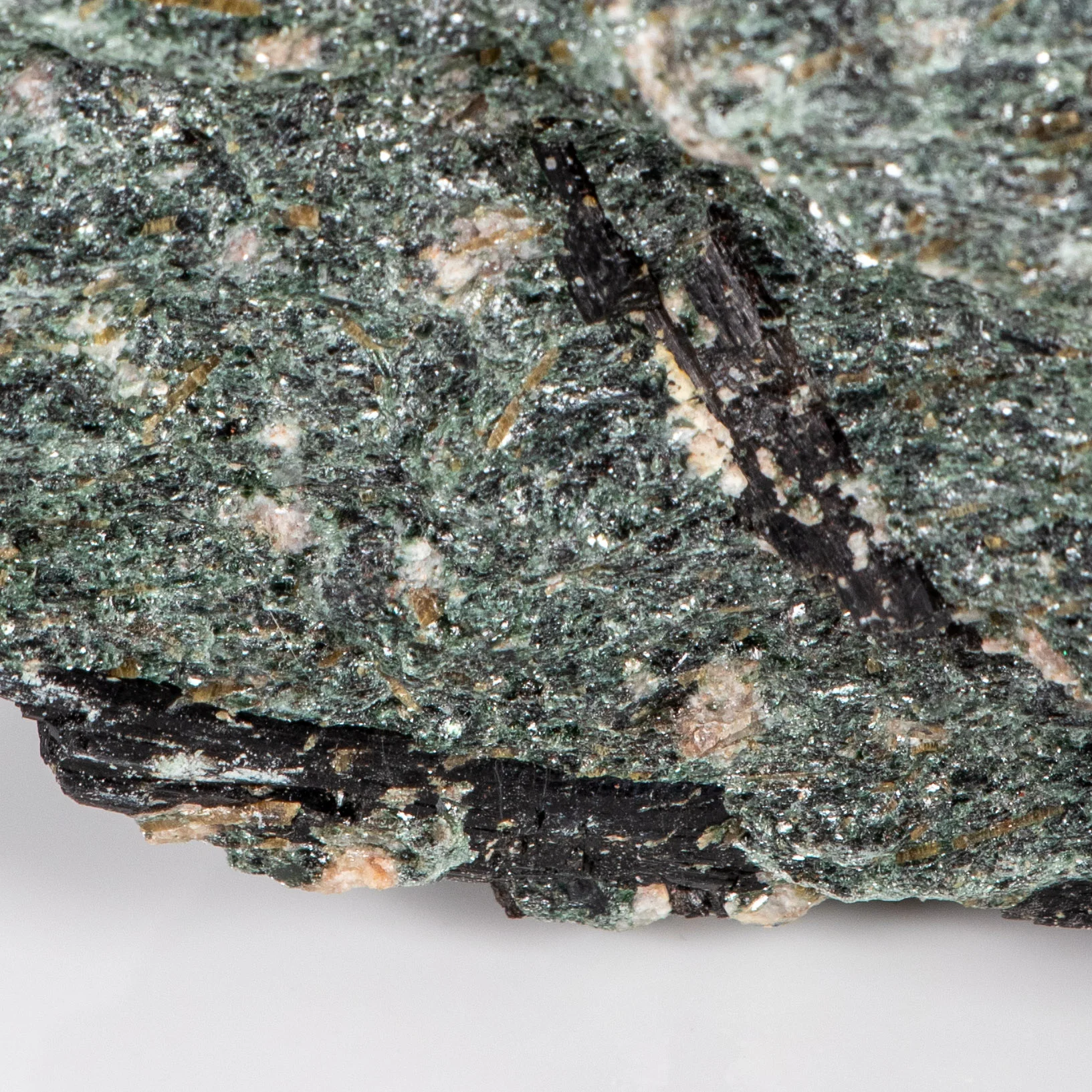 Turmalin (Schörl) in Chloritschiefer