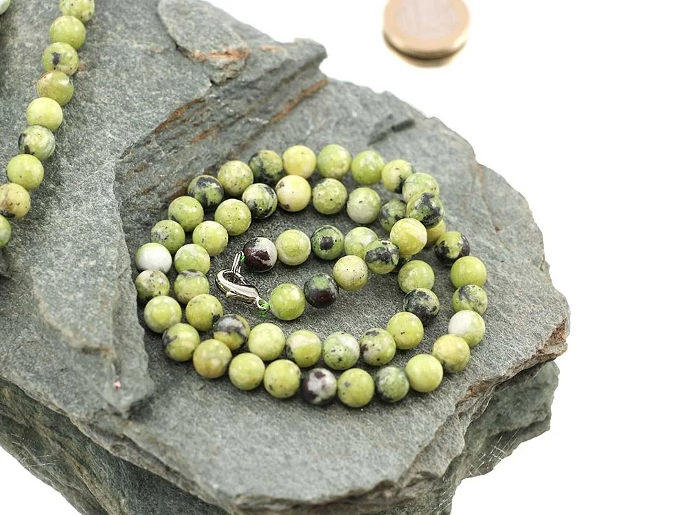 Lizardit Kugelkette 8 mm / 50 cm