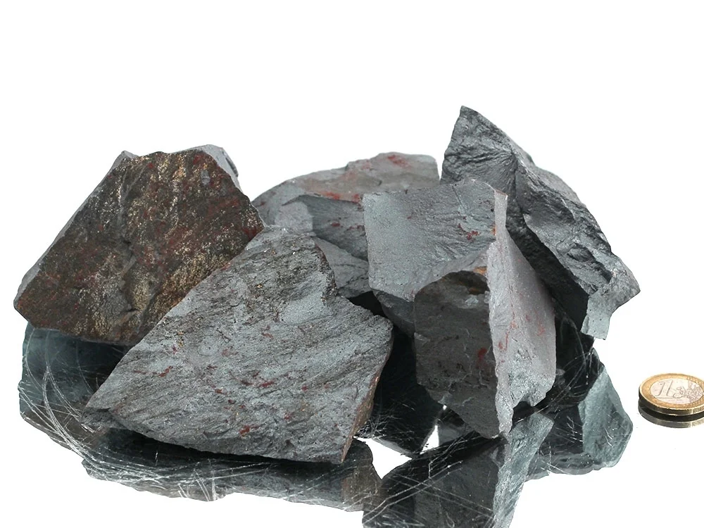 Hämatit Rohsteine - 1 kg