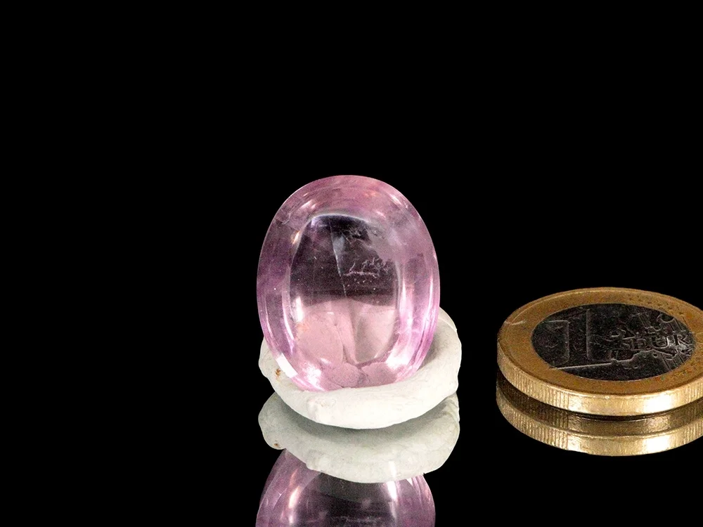 violetter Fluorit - Cabochon