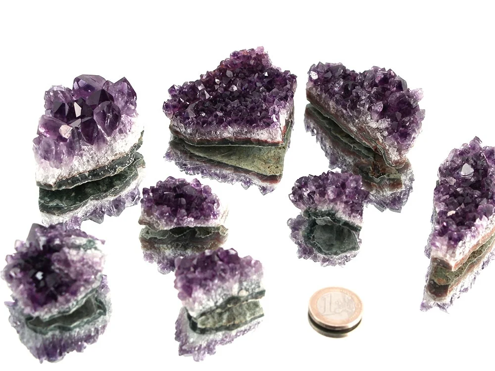 Amethyst Kristalldrusenstücke Extra Uruguay - 1 kg