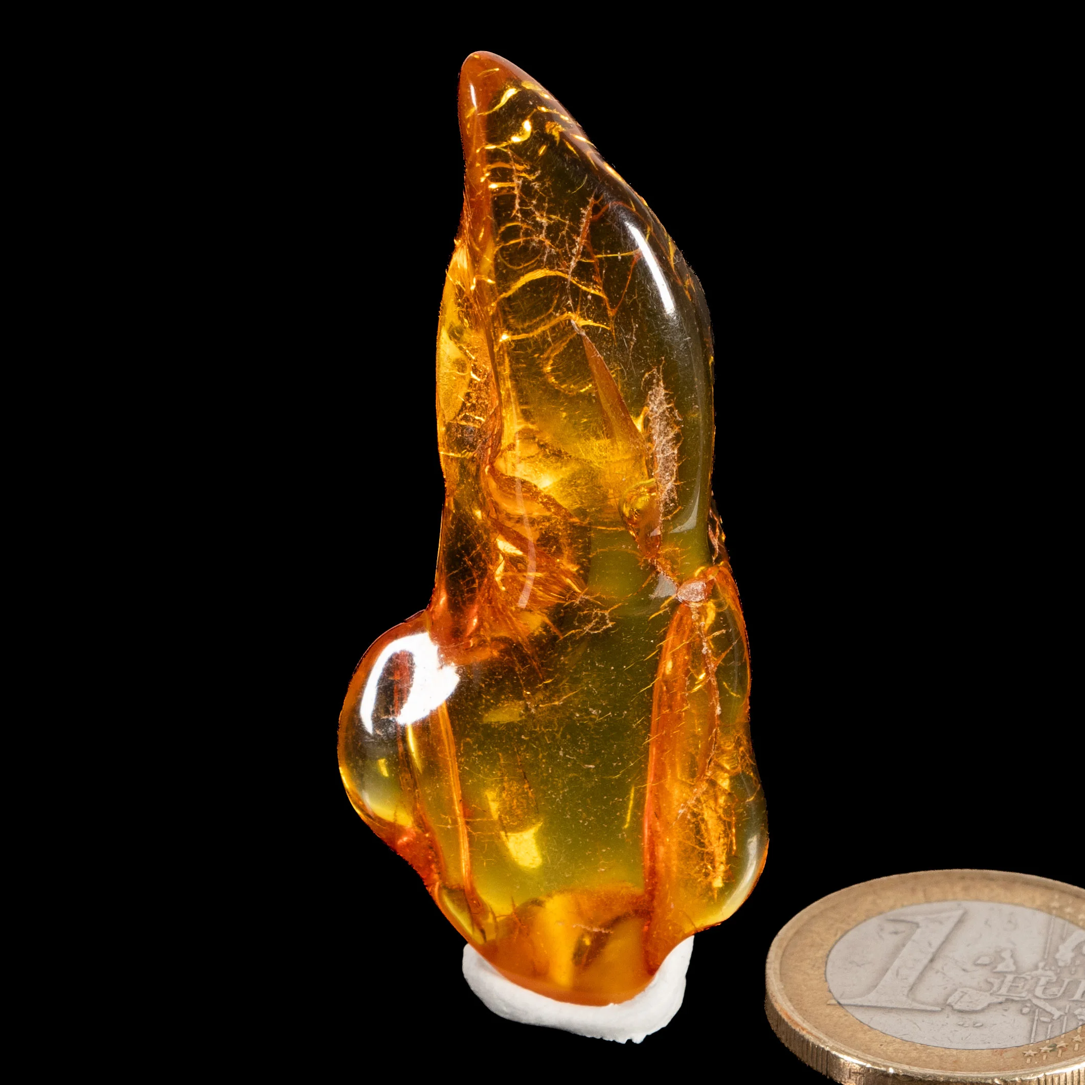 Amber XL tumbled stone