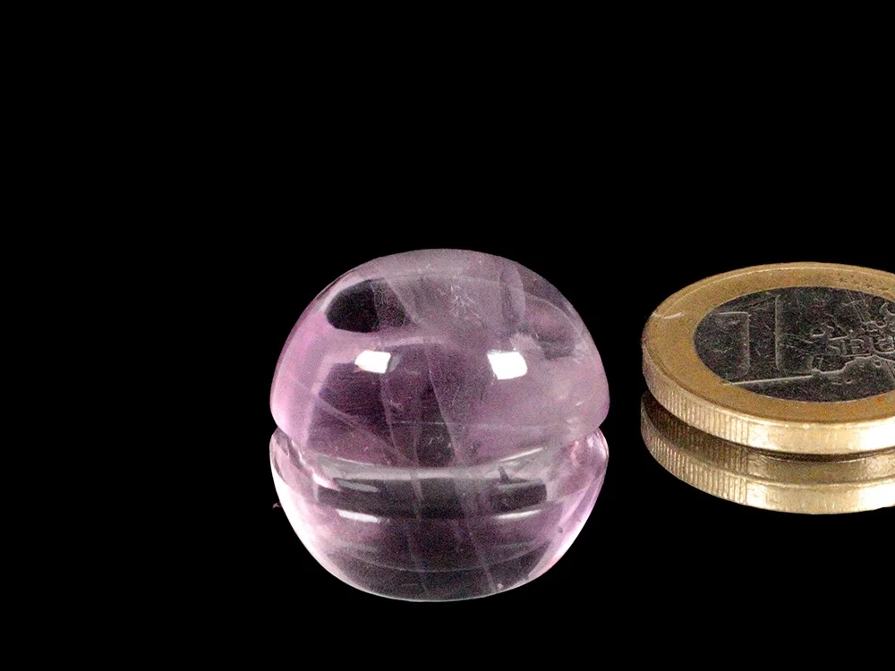 violetter Fluorit - Cabochon