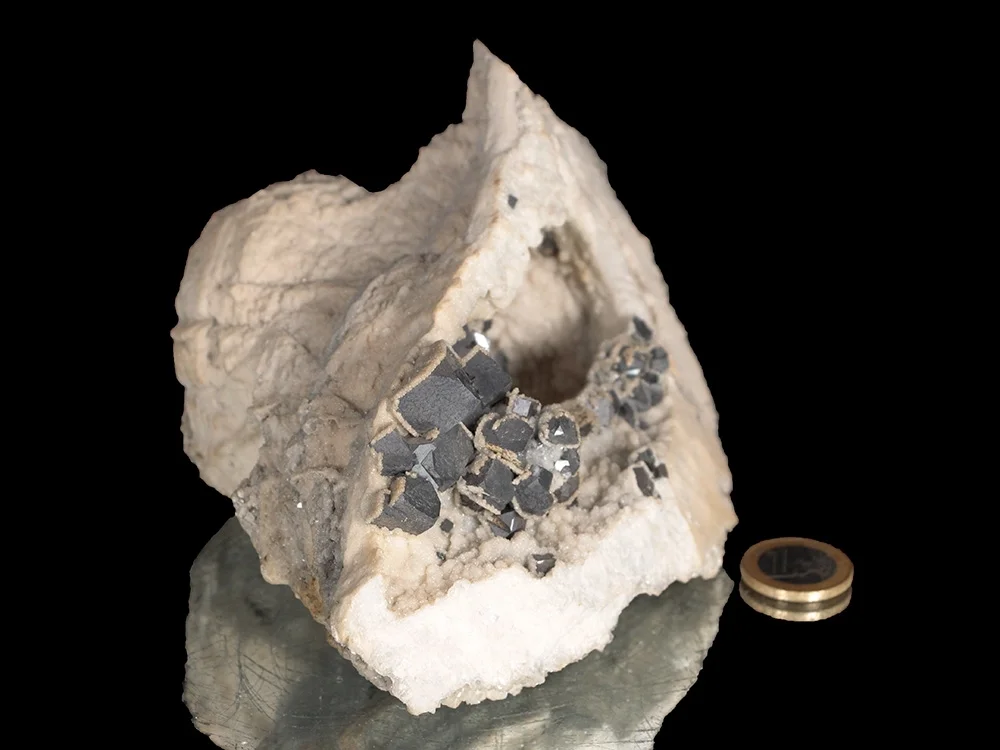 Bleiglanz in Barytgeode