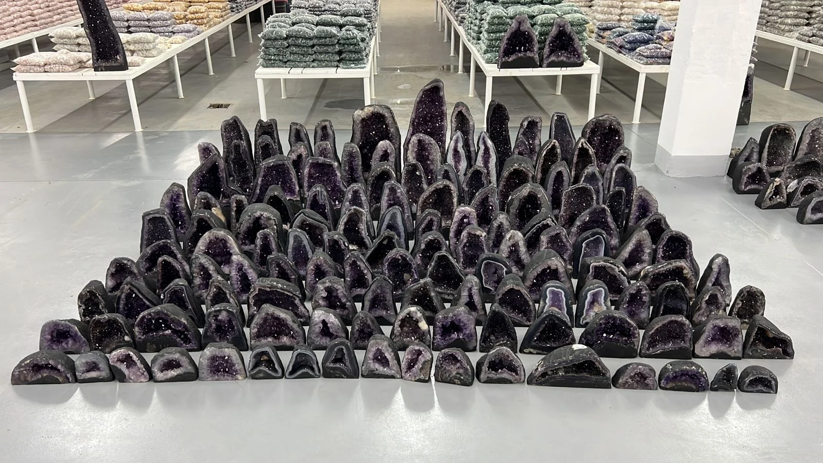 Amethystdrusen - Original Fass: Nr. 35